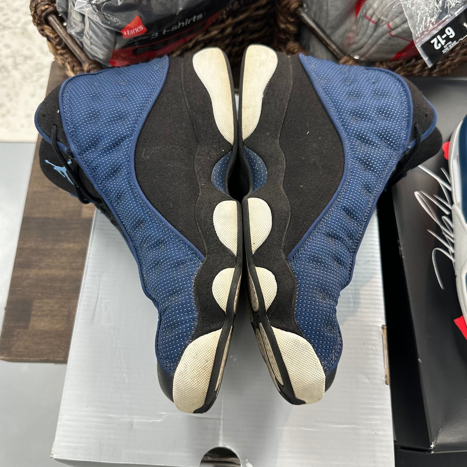 Brave Blue Jordan 13 (USED)