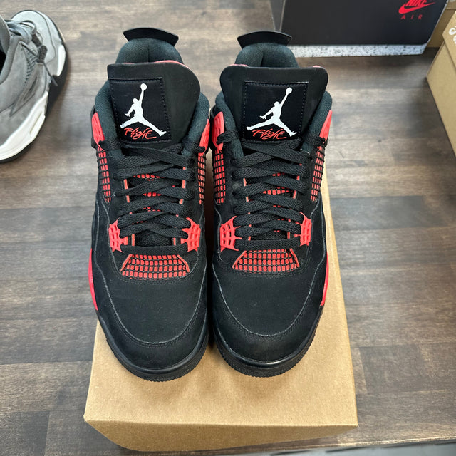 Red Thunder Jordan 4 (USED, No Box)