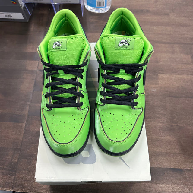 Buttercup Powerpuff Girls Sb Dunk Low (USED)
