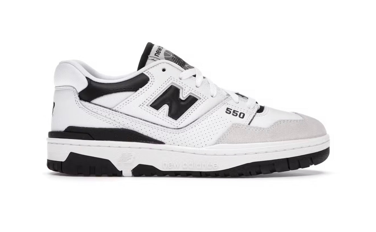 Sea Salt Black New Balance 550