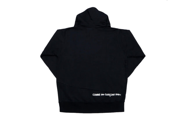Supreme CDG Split Box Logo Hoodie Black
