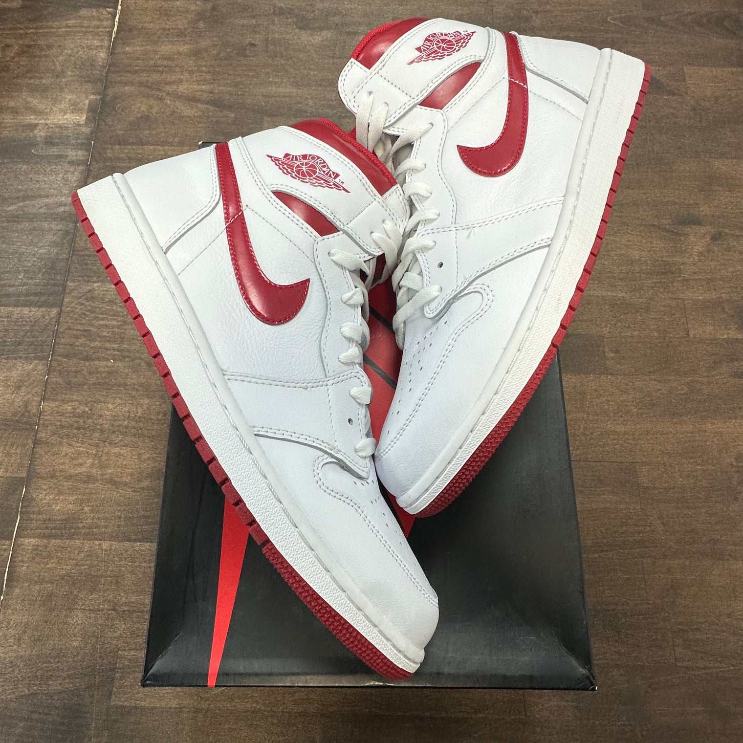 Metallic Red Jordan 1 High (USED)