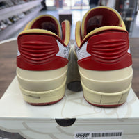 Off-White Varsity Red White Jordan 2 Low (USED)