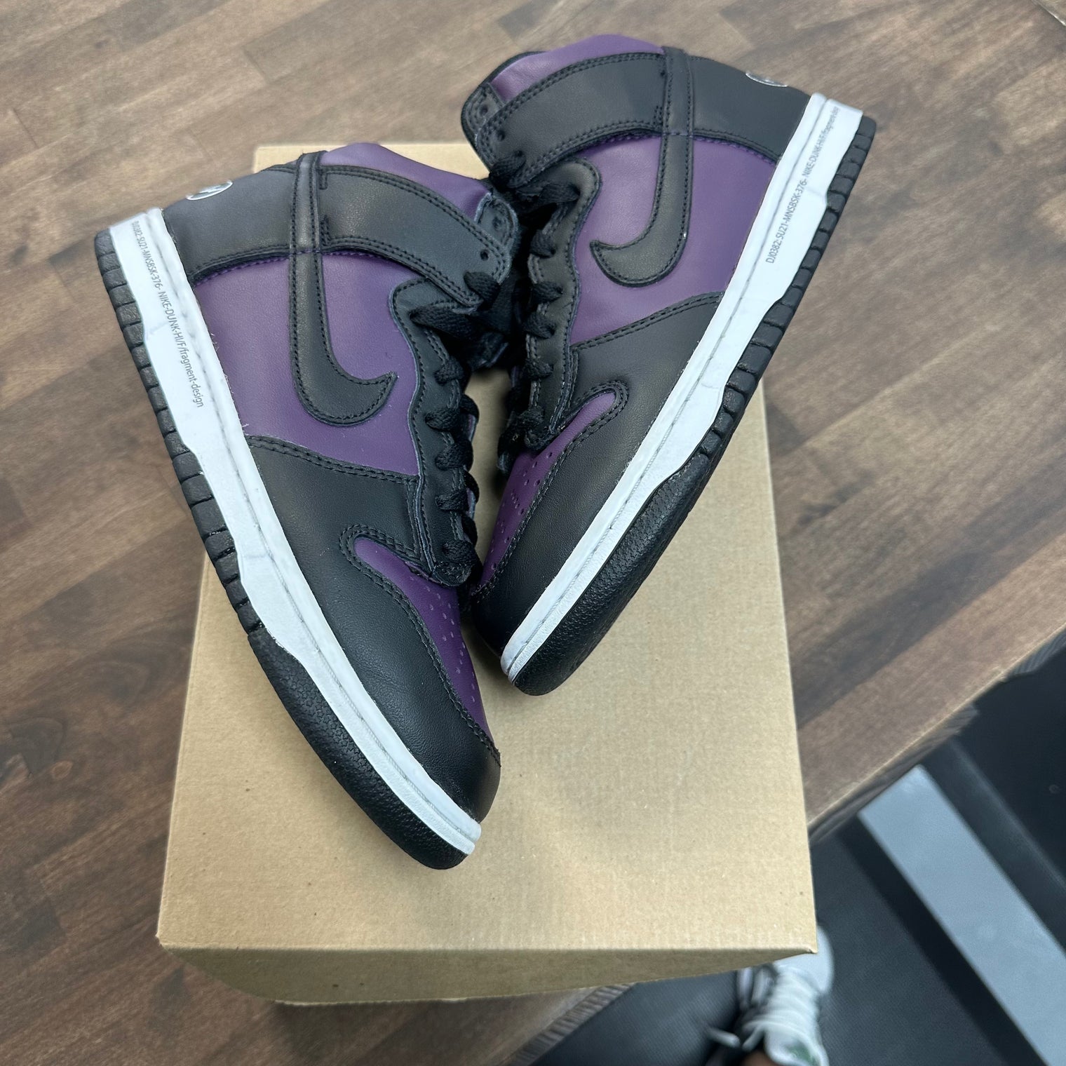 Fragment Nike Dunk High (USED,No Box)