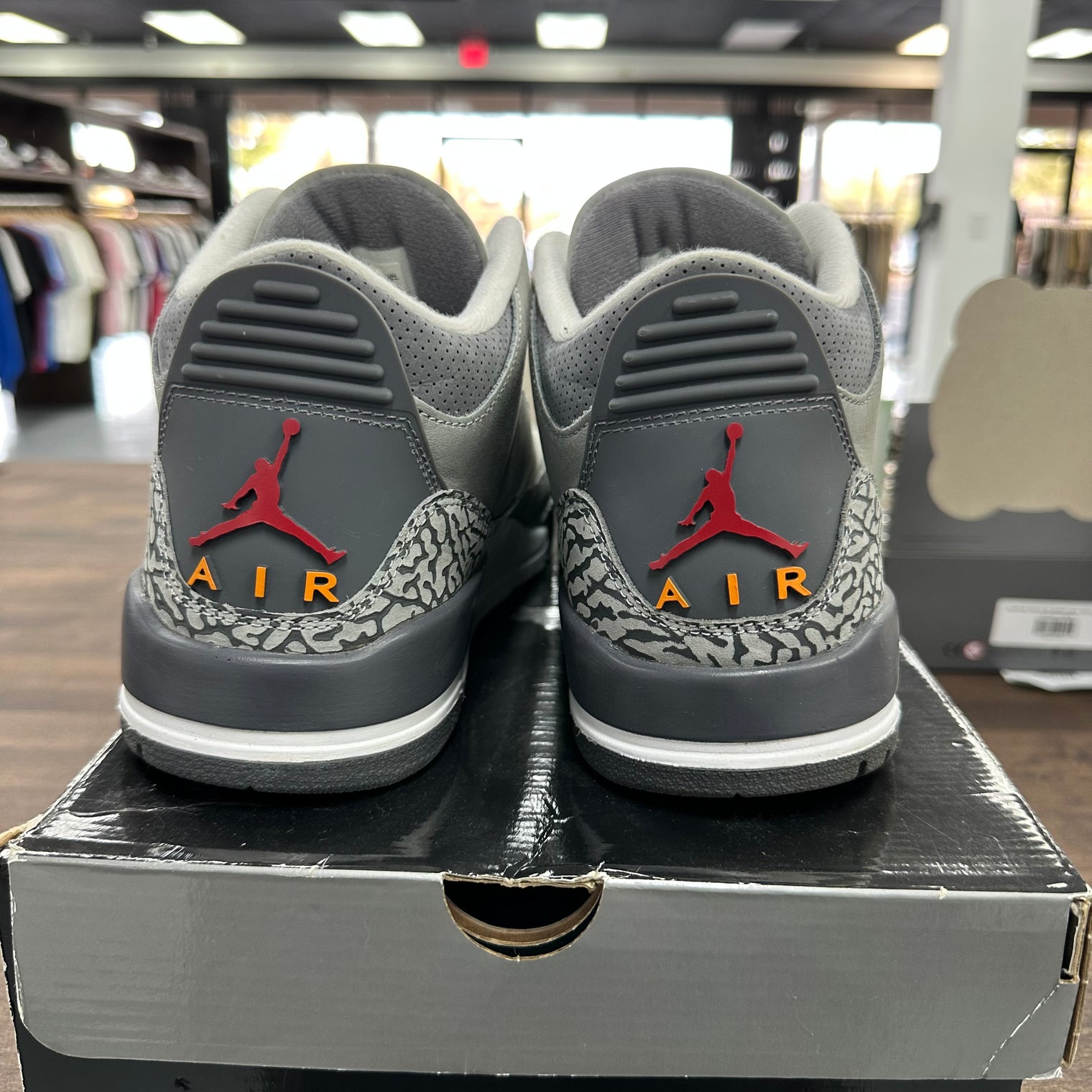 Cool Grey Jordan 3 (USED, No Box)
