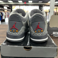 Cool Grey Jordan 3 (USED, No Box)