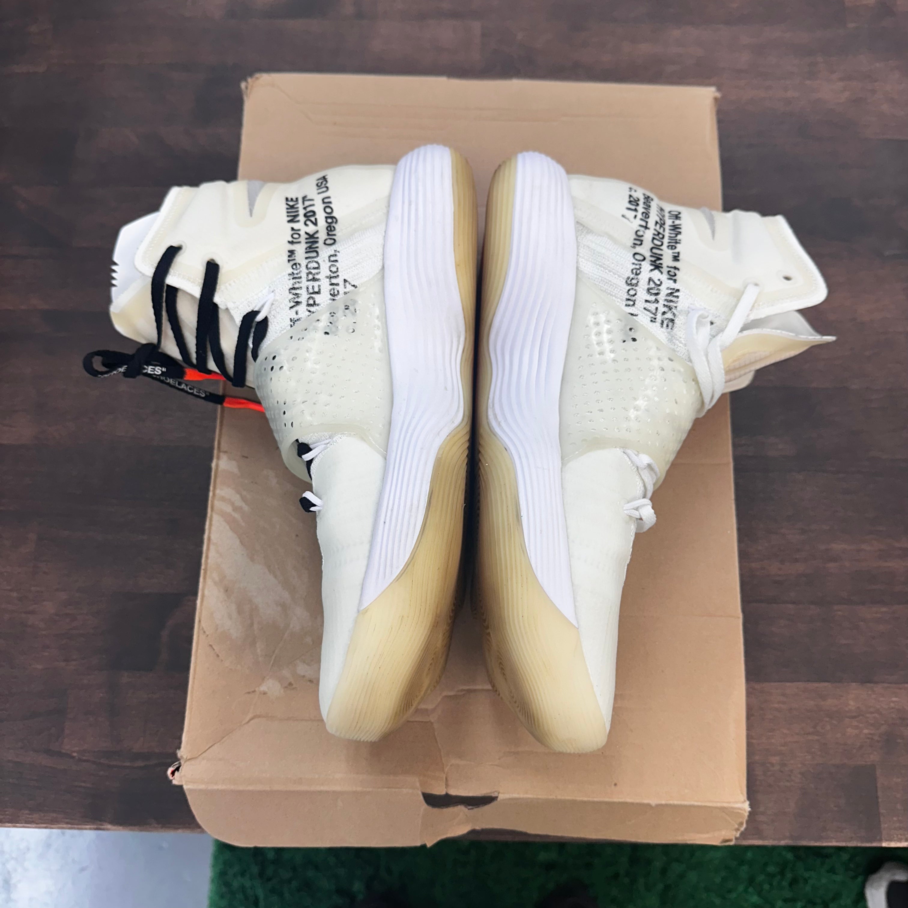 Nike Off White Hyperdunk The Ten USED