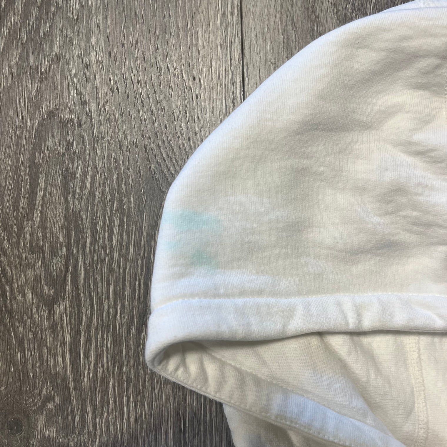 Supreme Striped Cuff Hoodie White (USED)