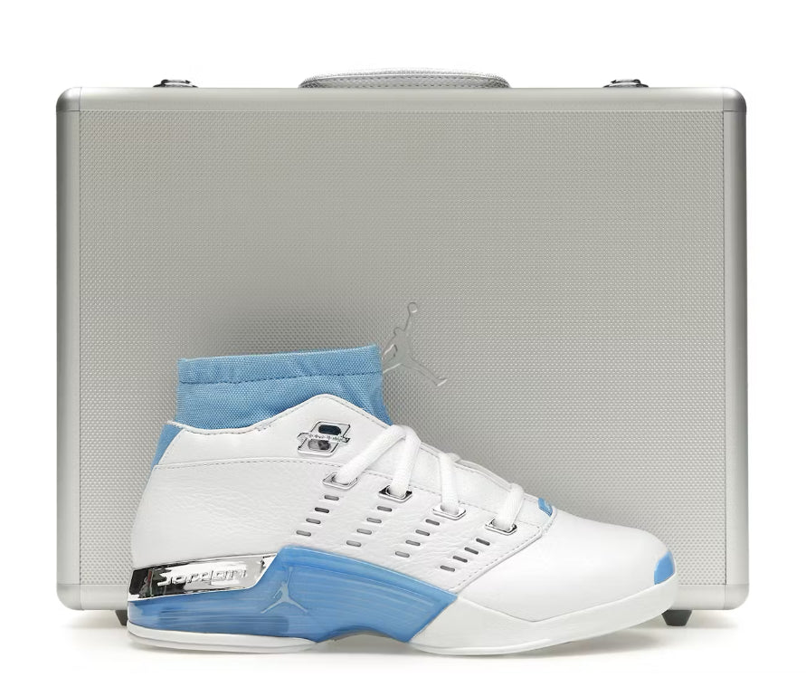 University Blue Jordan 17 Retro Low SP