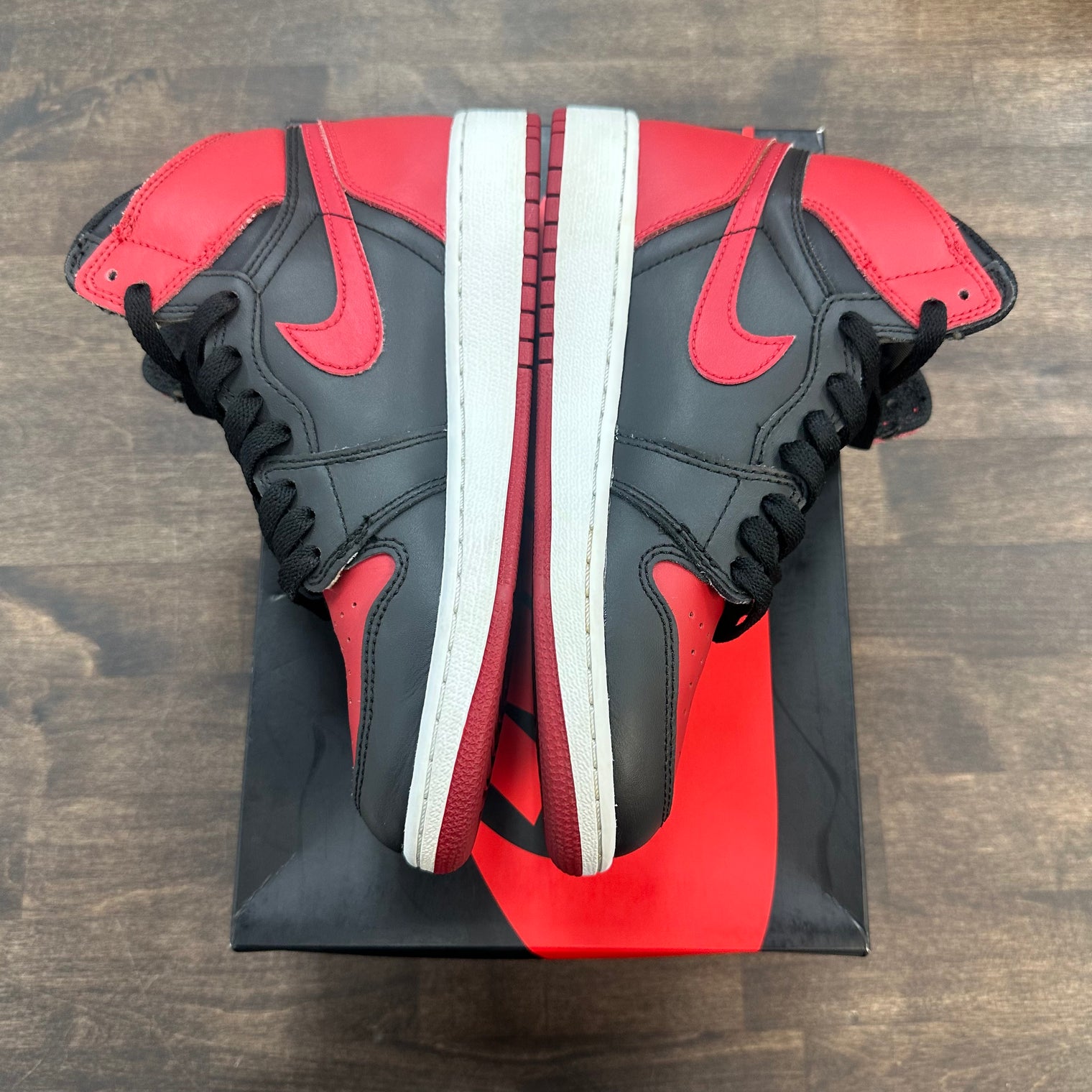 (GS) Banned Bred Jordan 1 High (USED,No Box Label)