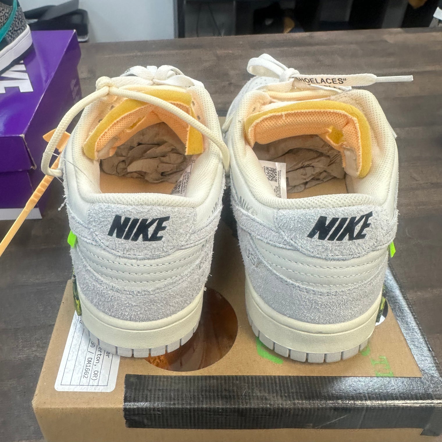 Lot 17 of 50 Off White Dunk Low (USED)