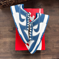 Industrial Blue Sashiko Dunk Low (USED)