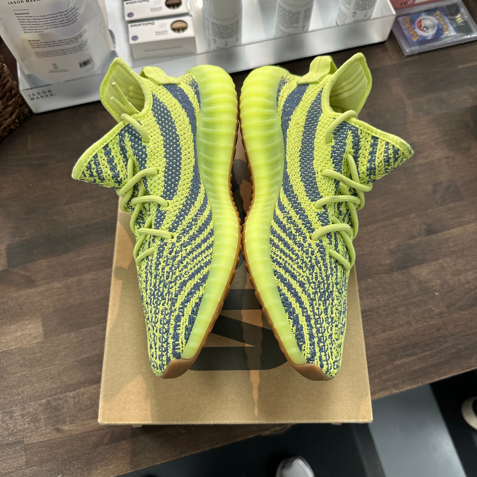 Semi Frozen Yellow Yeezy 350 (USED)