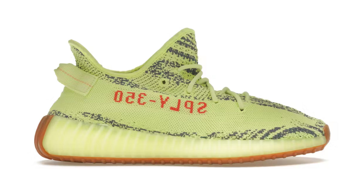 Semi Frozen Yellow Yeezy 350