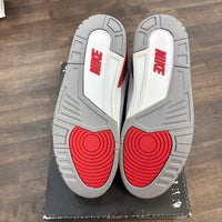 Fire Red Jordan 3 (USED, No Box Top)
