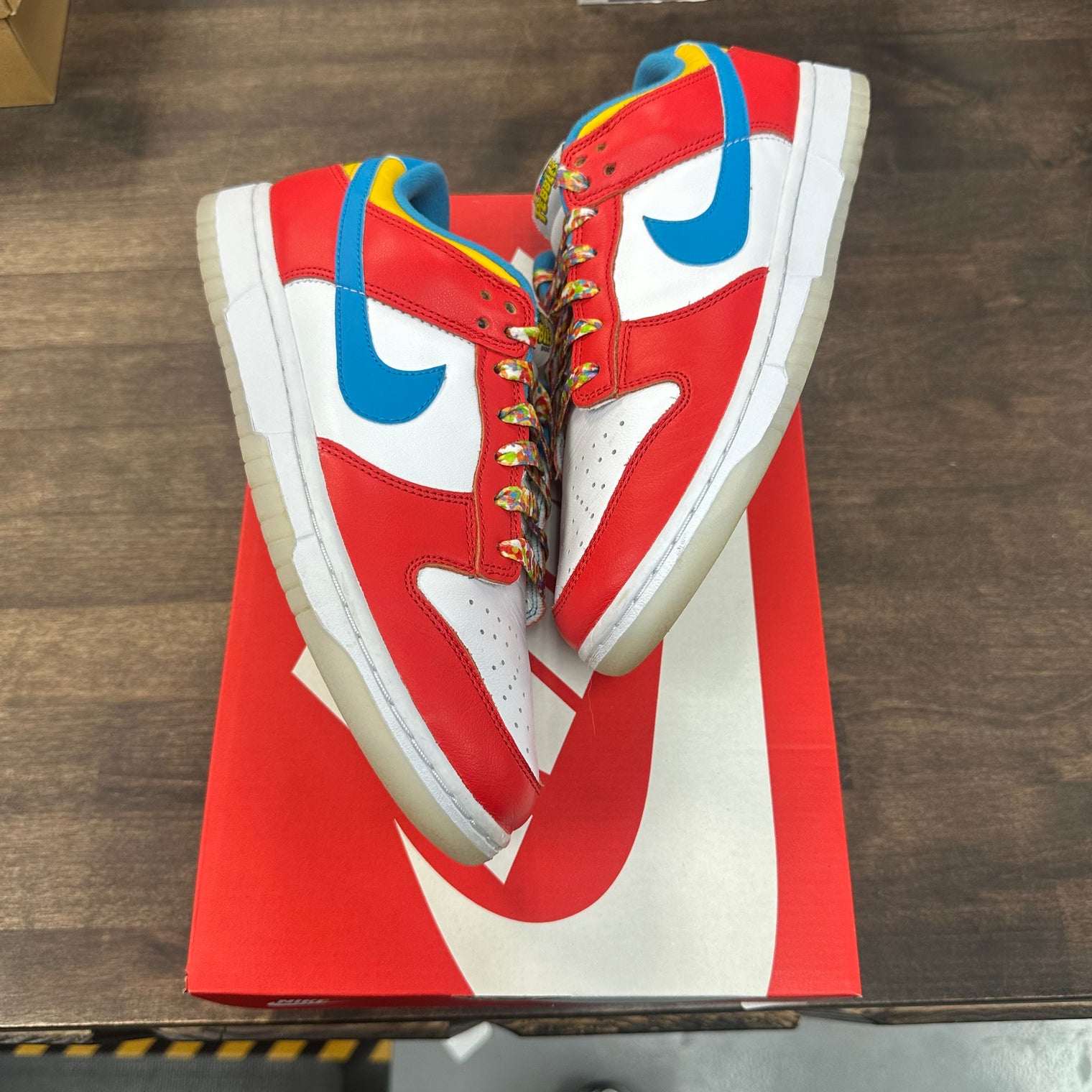 Fruity Pebble Dunk Low (USED)