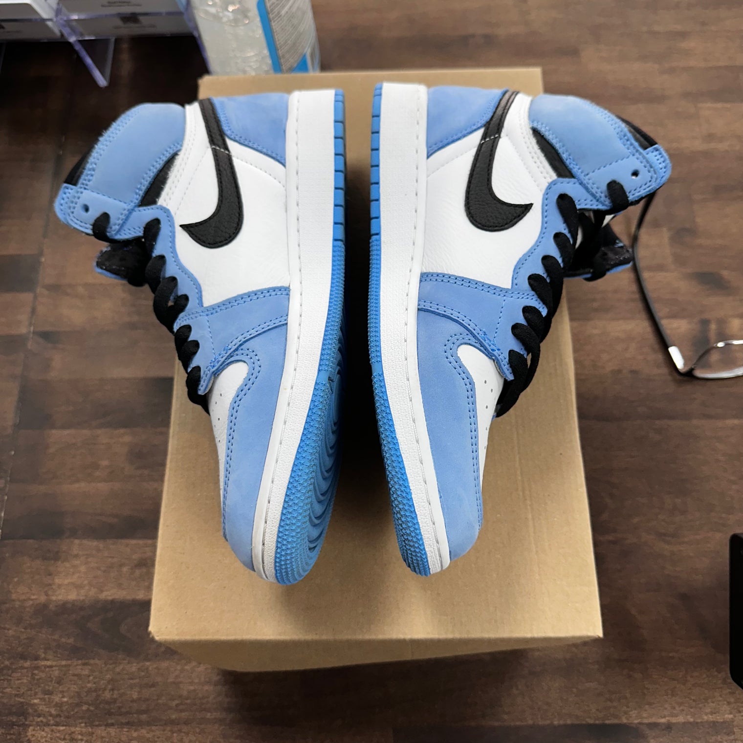 University Blue Jordan 1 High (GS) (USED, No Box)