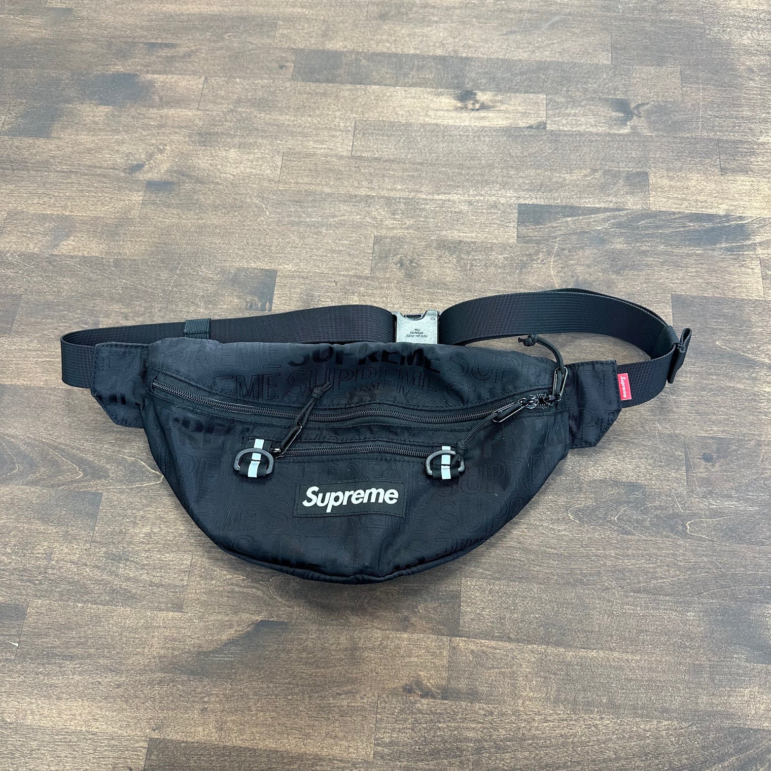 Supreme Waist Bag Black (SS19)(USED)