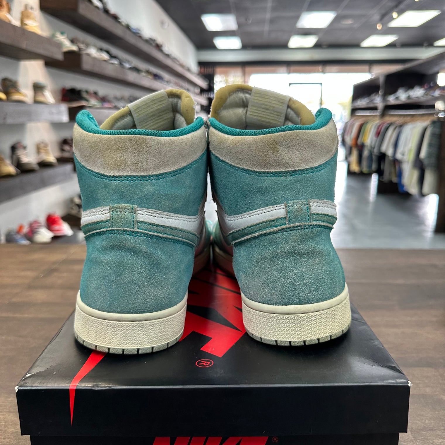 Turbo Green Jordan 1 High (USED)