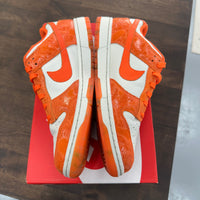 Cracked Orange Dunk Low (W) (USED)