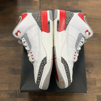 Fire Red Jordan 3 (USED)