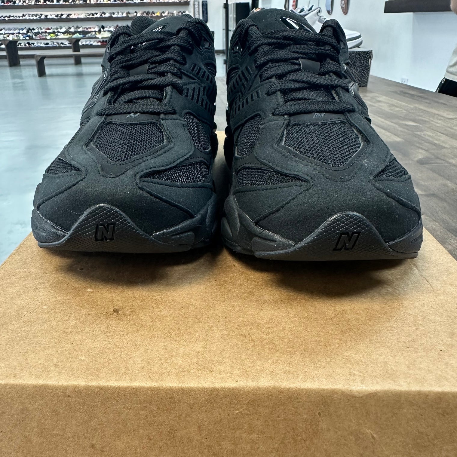 Triple Black New Balance 9060 (Used, No Box)