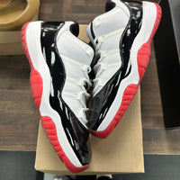 Bred Concord Jordan 11 Low (USED, No Box)