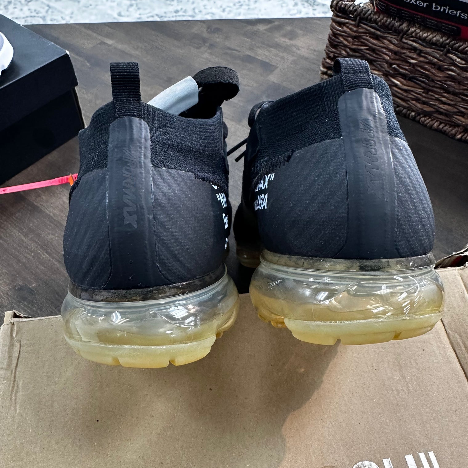 Black Nike Off-White Vapormax (USED)