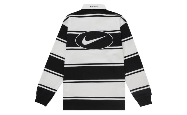 Nike Supreme Stripe Rugby Black White