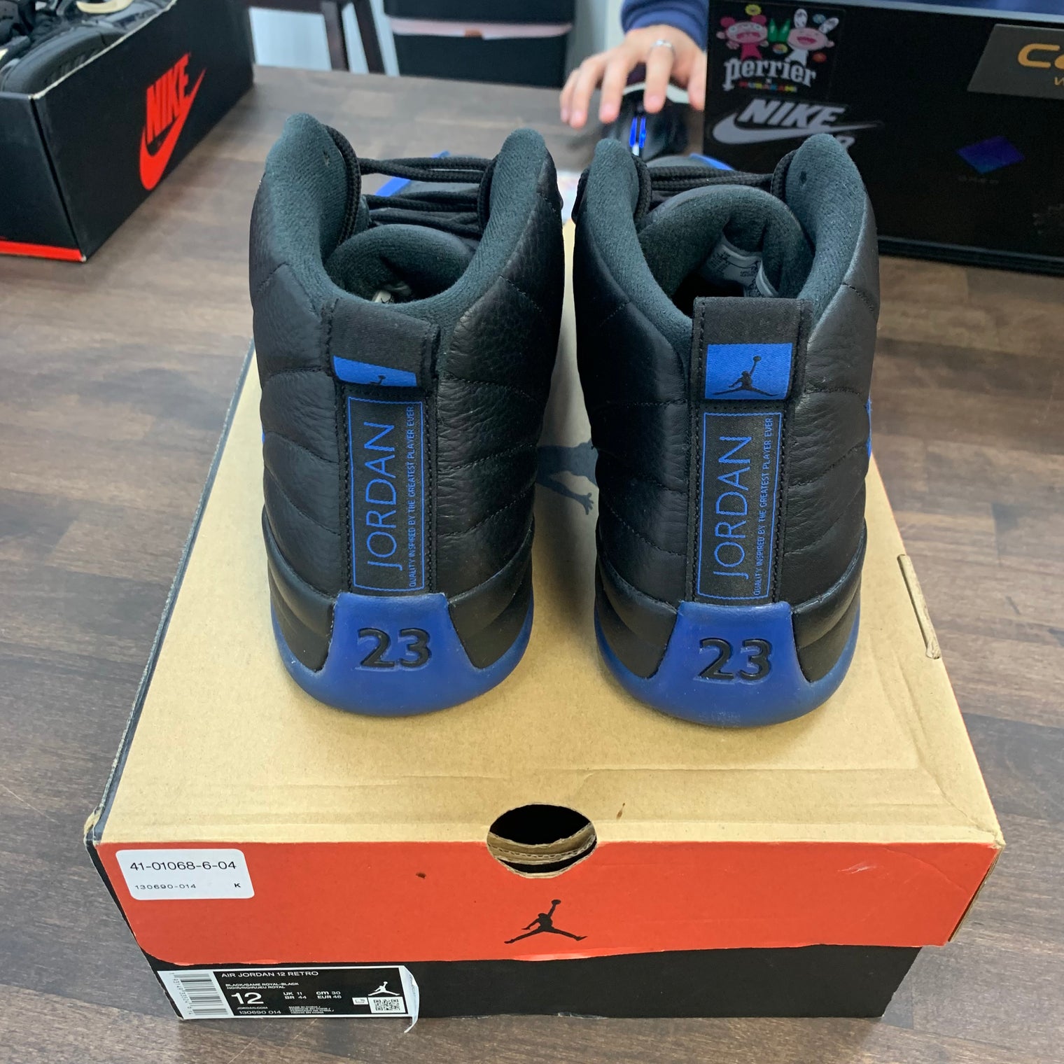 Black Game Royal Jordan 12 (USED)