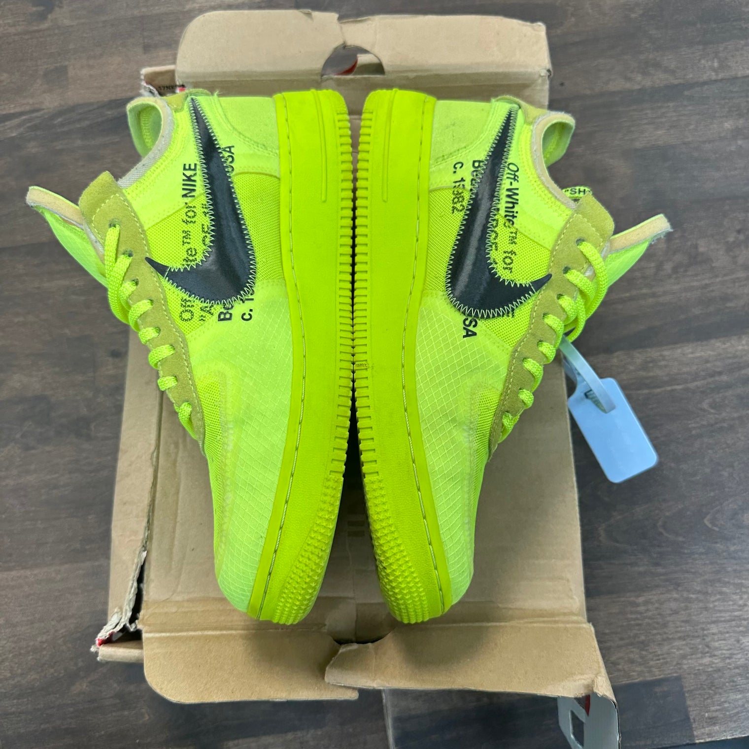 Off White Volt Air Force 1 (USED)