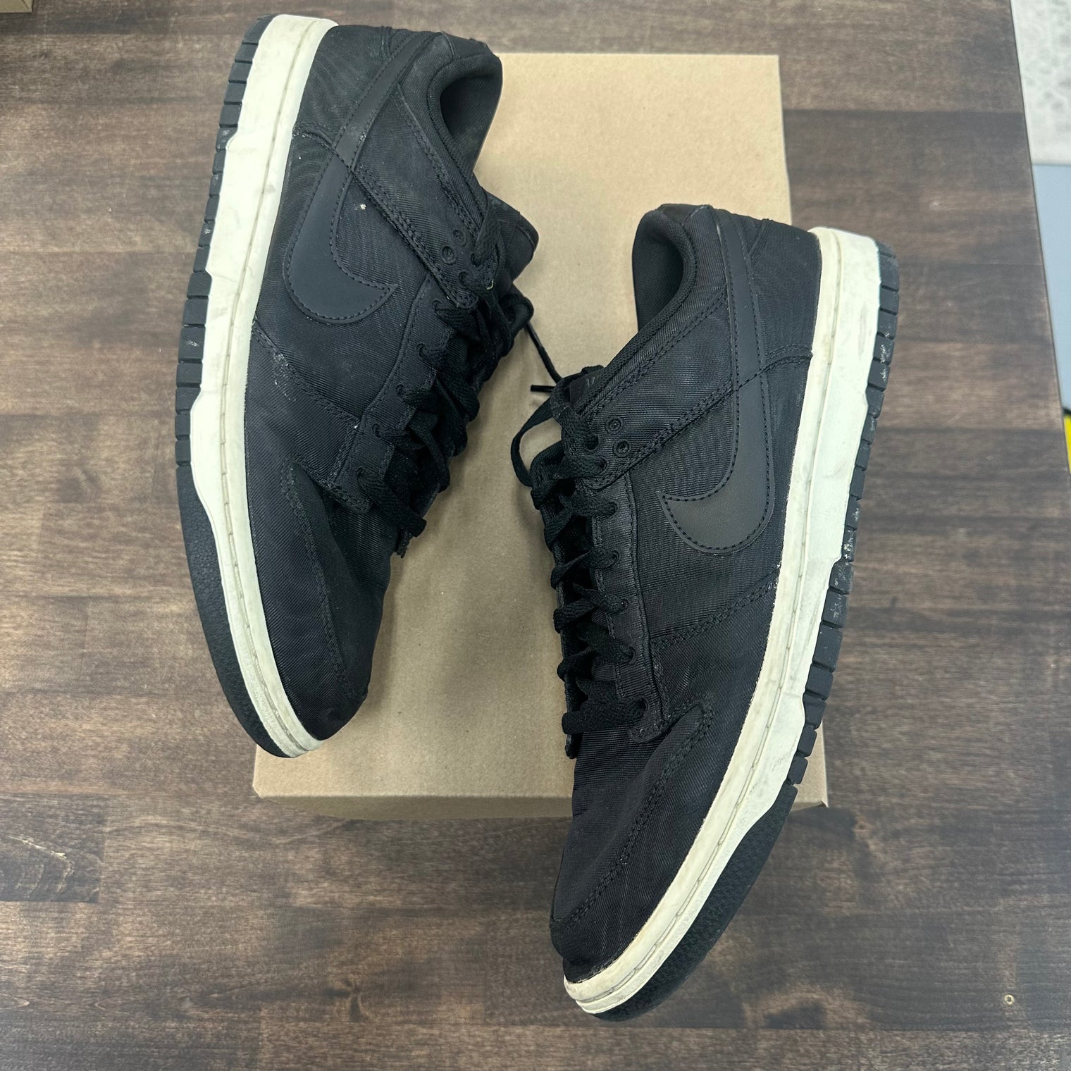 Topography Black Dunk Low (USED,No Box)