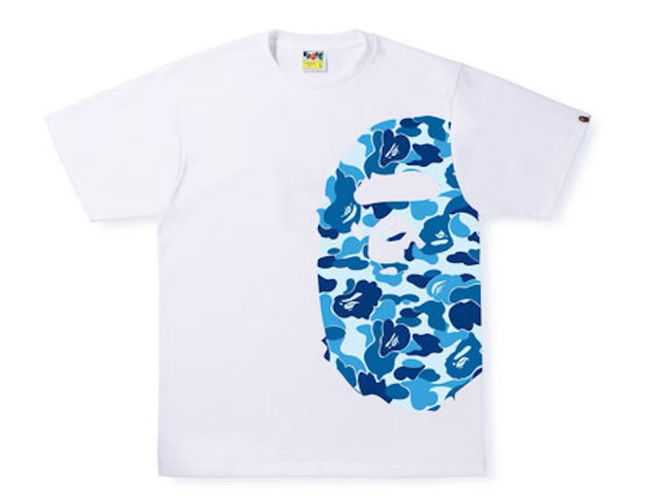 Big Ape Head ABC Camo Blue/White Tee