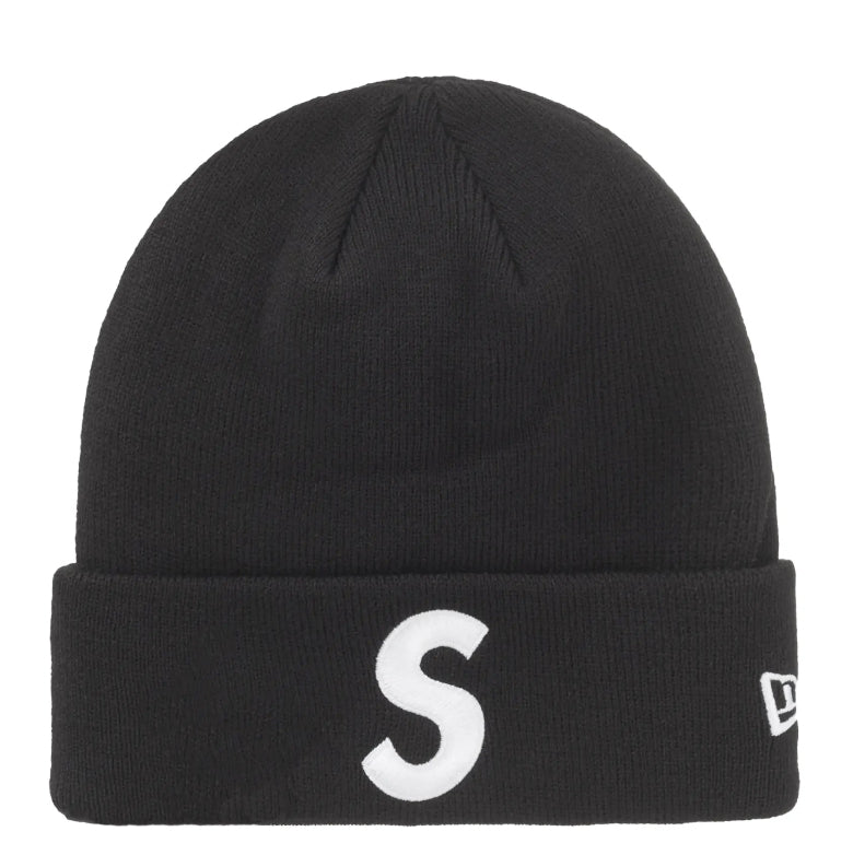S Logo Beanie Black (FW23)