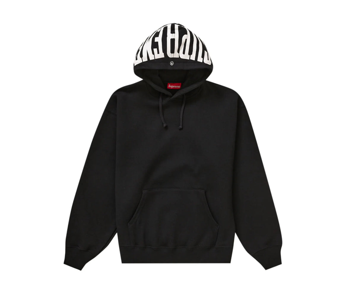 Supreme Warm Up Hoodie Black