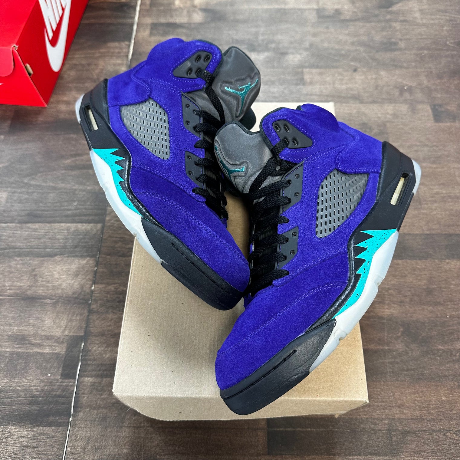 Alternate Grape Jordan 5 (USED,No Box)