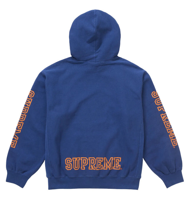 Dark Royal Supreme Collegiate Sleeve Hoodie