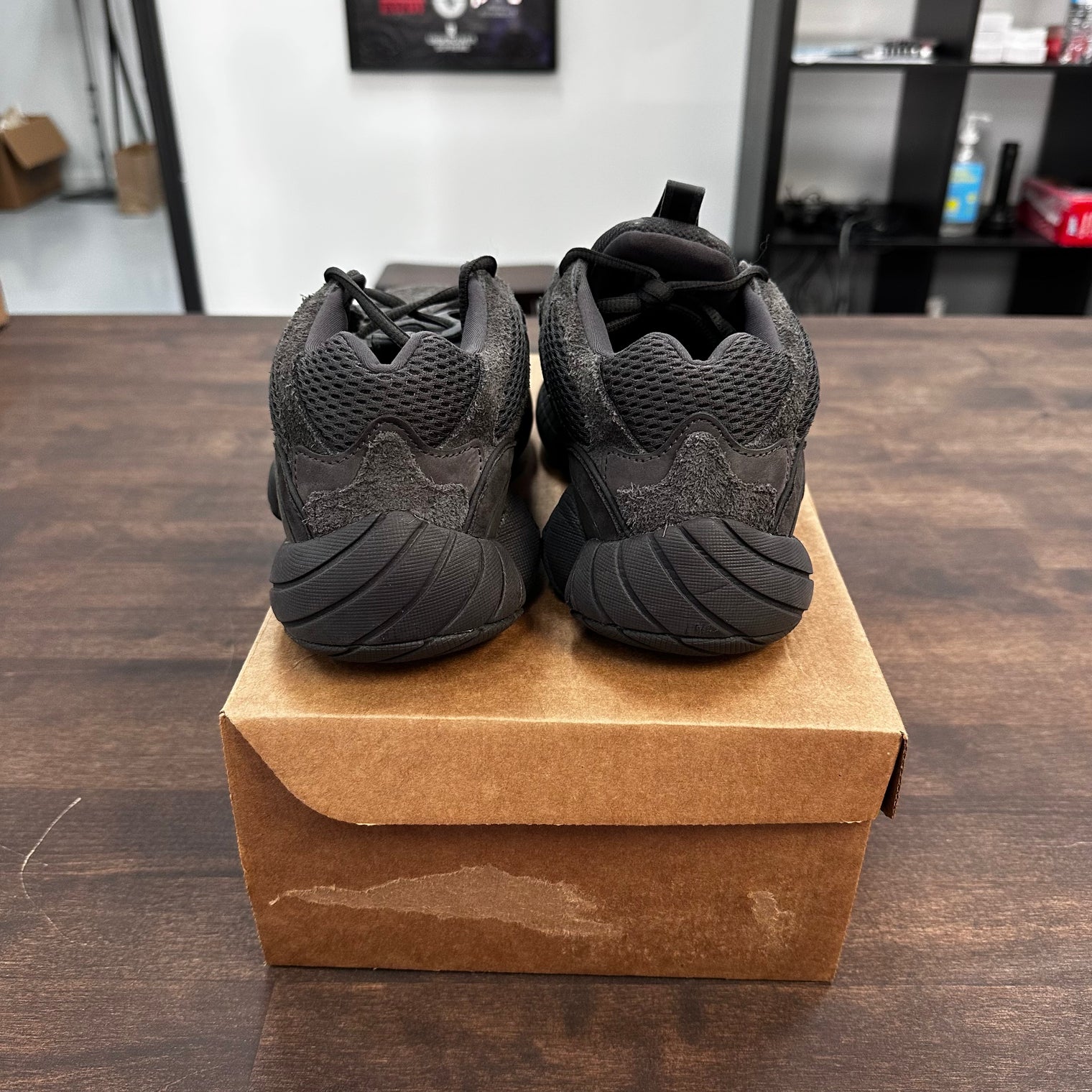 Utility Black Yeezy 500 Boost (USED, no box)