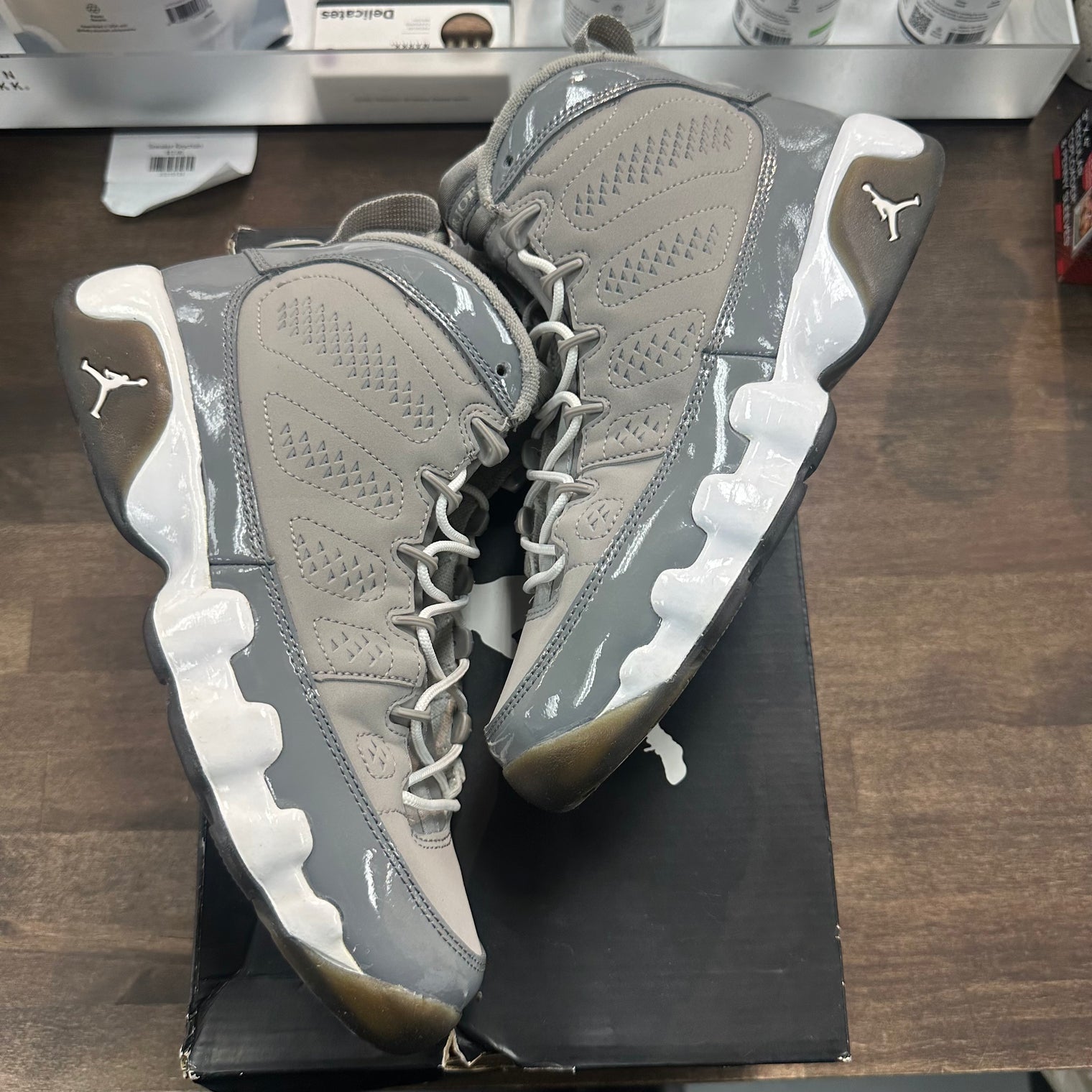 (GS) Cool Grey Jordan 9 (USED)