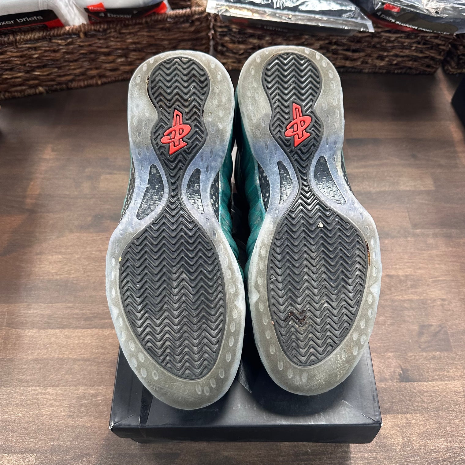 Gone Fishing Nike Foamposite (USED)