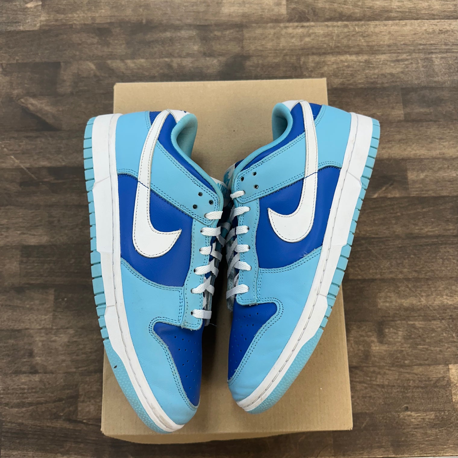 Marina Blue Dunk Low (USED, No Box)
