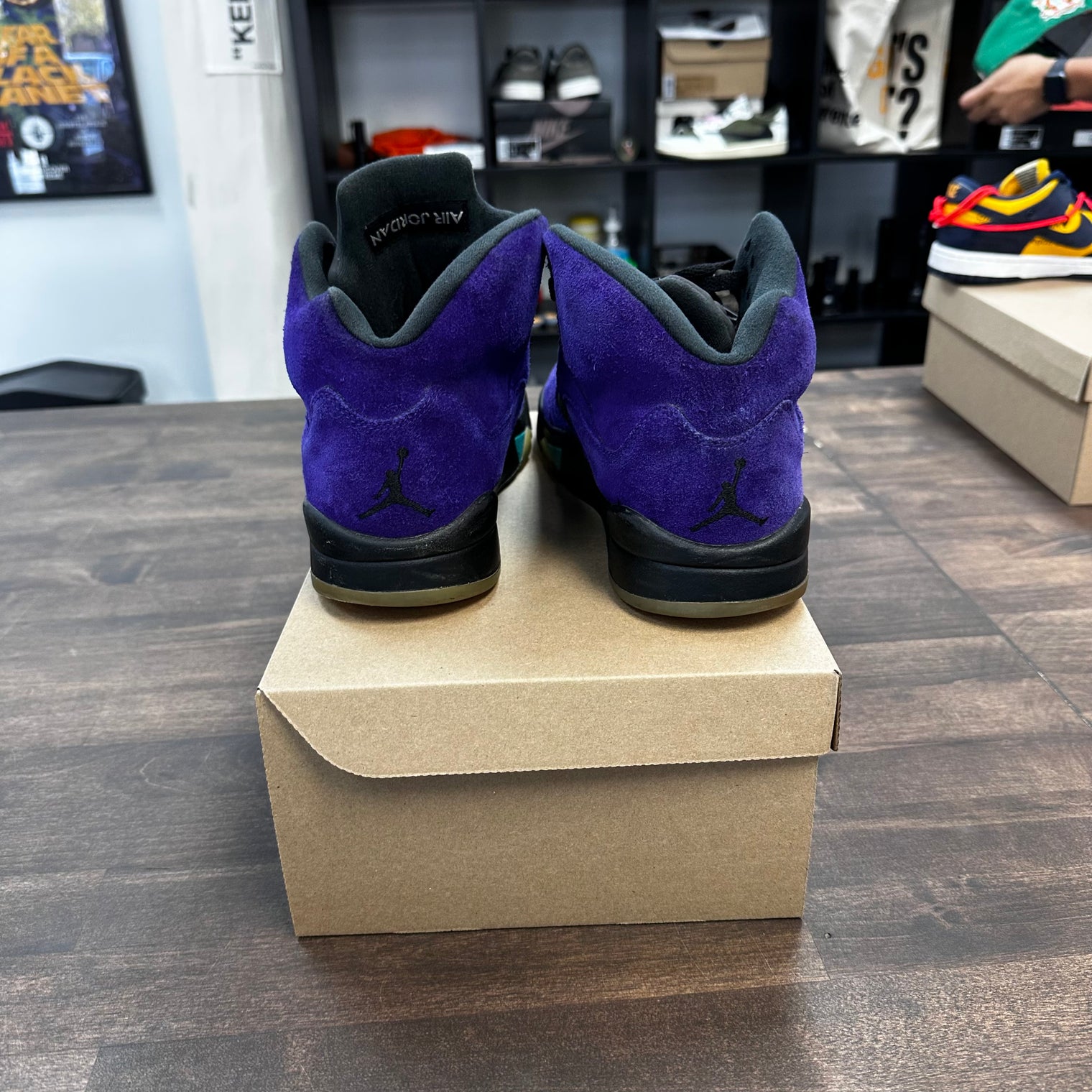 Grape Jordan 5 (USED, No Box)