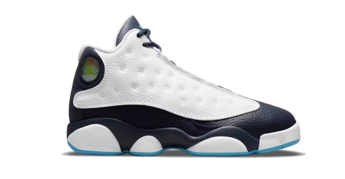 White Obsidian Powder Blue Jordan 13 (PS)