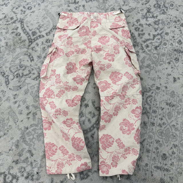 Supreme Floral Tapestry Cargo Pant Pink (USED)