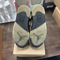 Black Metallic Jordan 5 (USED,No Box)