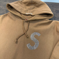 Supreme Swarovski Hoodie Brown (USED)