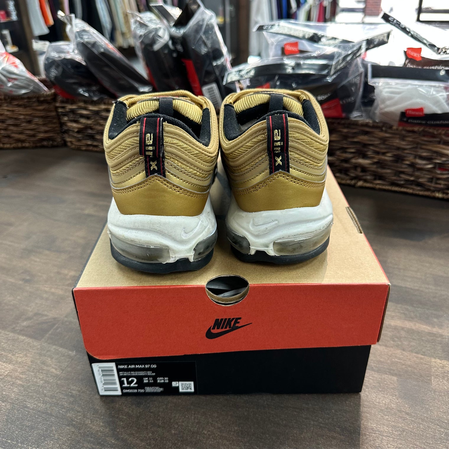 Golden Bullet Air Max 97 (USED)