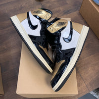 Patent Gold Toe Jordan 1 High NRG (USED,No Box,No Insole)