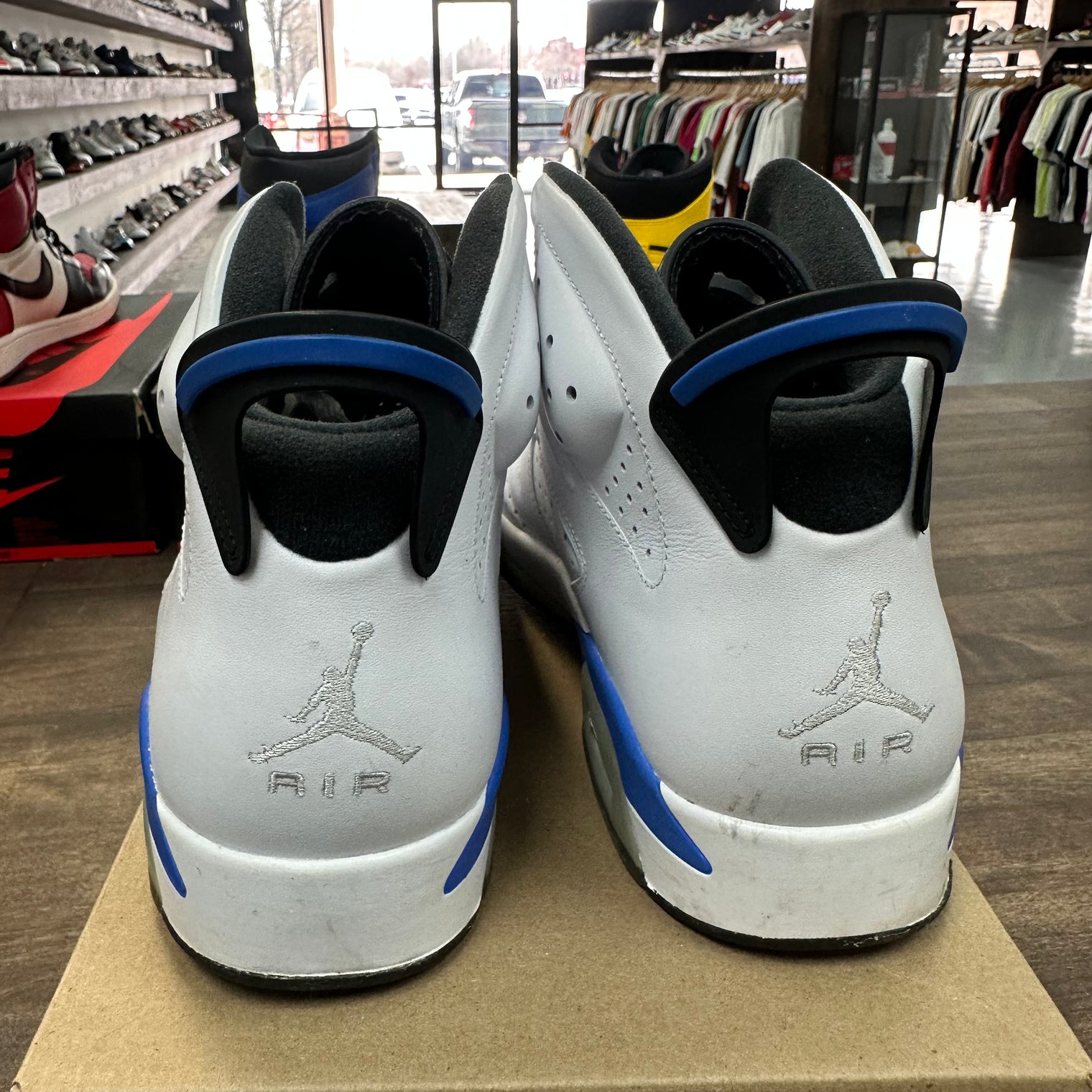 Sport Blue Jordan 6 (USED,No Box)