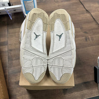 Linen Sand Jordan 4 (USED,No Box)